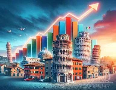 Are house prices in Italy rising more or less than inflation?