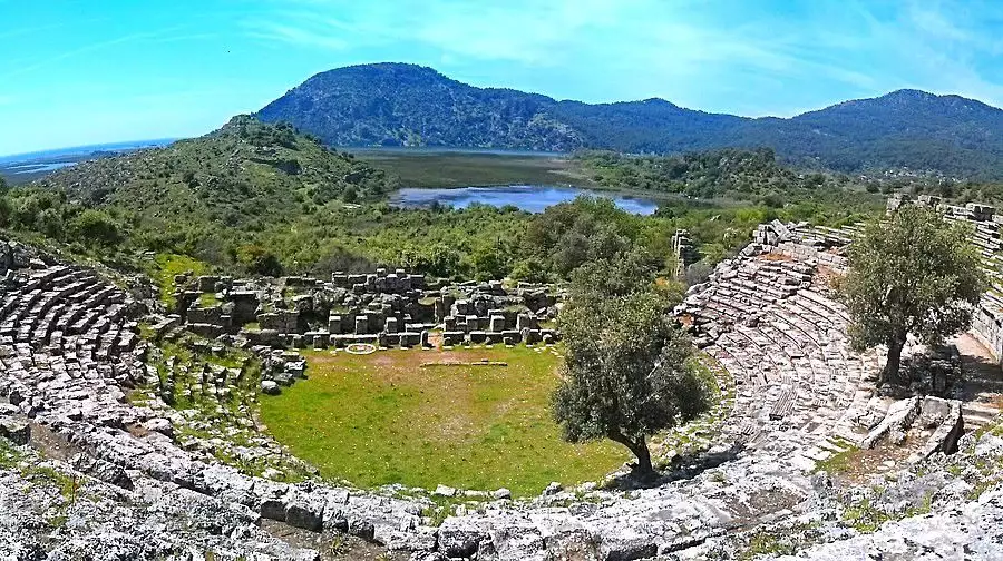 Dalyan in the province of Mugla. Description and characterization of the town.