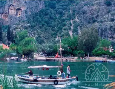 Apartments (2+1) in Dalyan \ Ortaja district, Muğla province. Turkey