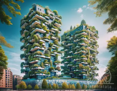 What was the idea behind Milan's vertical forest? It was meant to be horizontal. The original plan called for two beams instead of two towers.