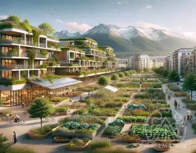 In the Eau-Bois area of Grenoble: Want to connect with neighbors.