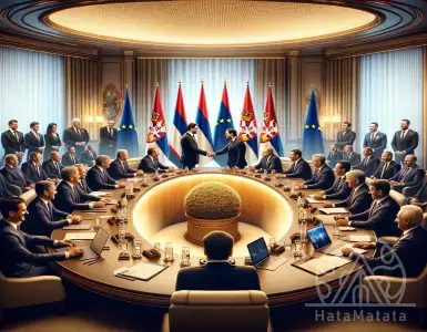 Richard Grenell welcomes Serbian President Vucic to the White House for historic talks between Serbia and Kosovo.