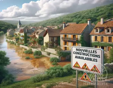 Ignorant house hunters in France favor the best location, disregarding the risk of flooding.
