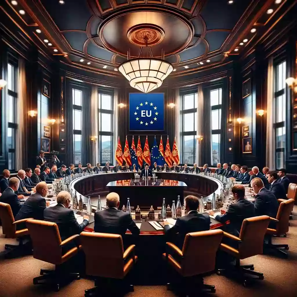 Пресс-конференция в Европейском доме 8 ноября: Принятие Европейской комиссией отчета по Черногории за 2023 год