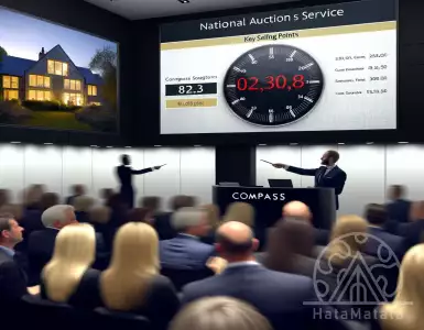 Compass selects Paramount Realty USA as its auction partner.