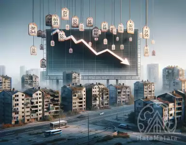 Traces of a sharp drop in the price per square meter in Serbia.