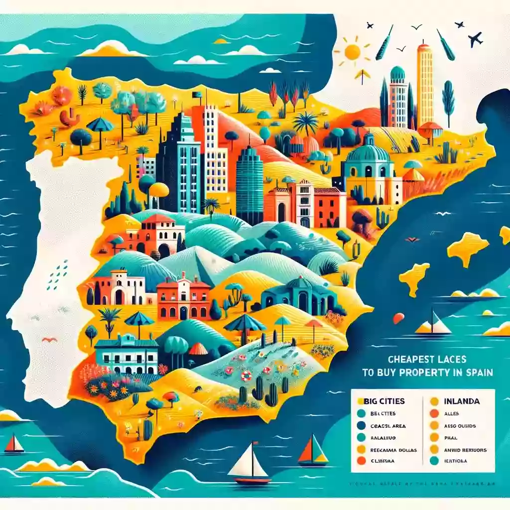 Где лучше покупать дом в Испании? Вот самые дешевые направления.