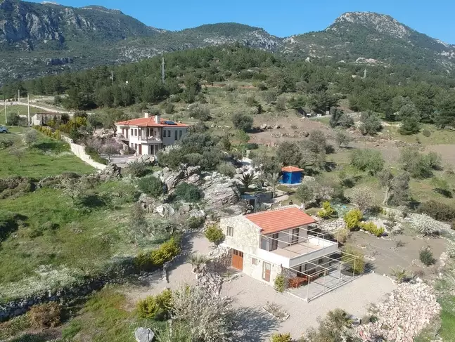 Villas in Datca, Muğla province. Turkey.