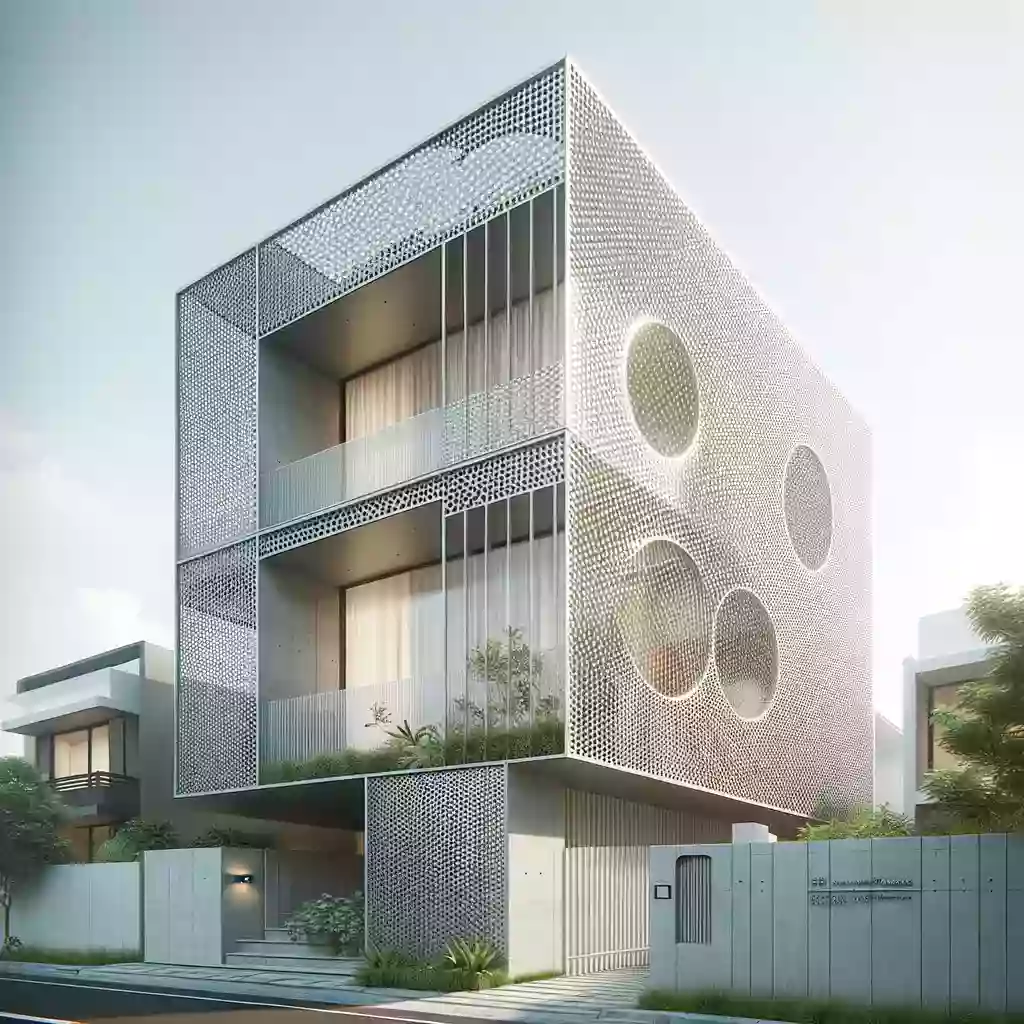 Архитекторы AGo Architects строят узкий дом в Индонезии на участке шириной 3,5 метра.