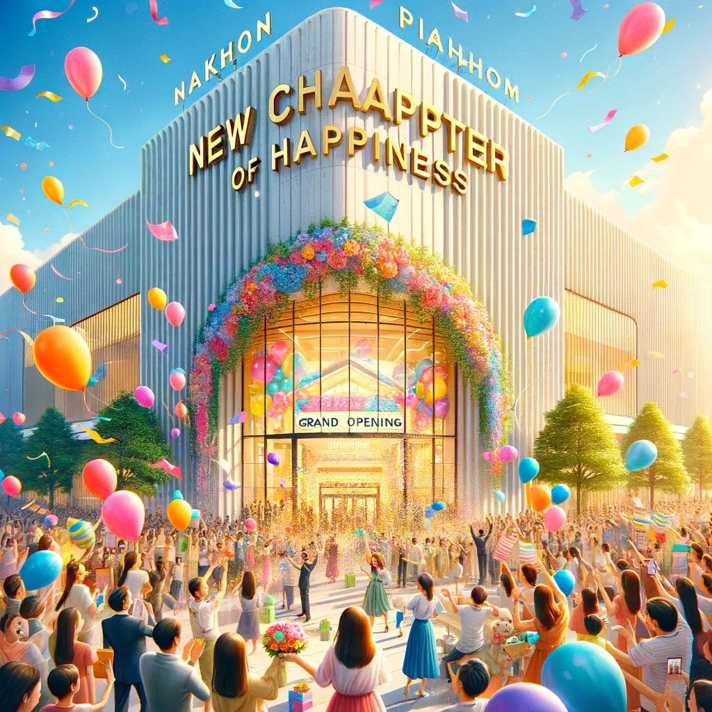 New shopping center in Nakhon Pathom - CPN preparation