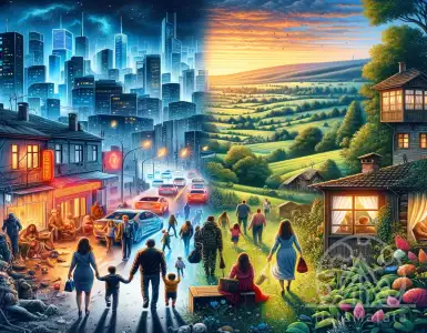 Dorset family moves to £7,000 Bulgarian farm: financial necessity.