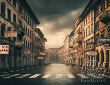 Italian real estate market collapse: by 2023 -10%.