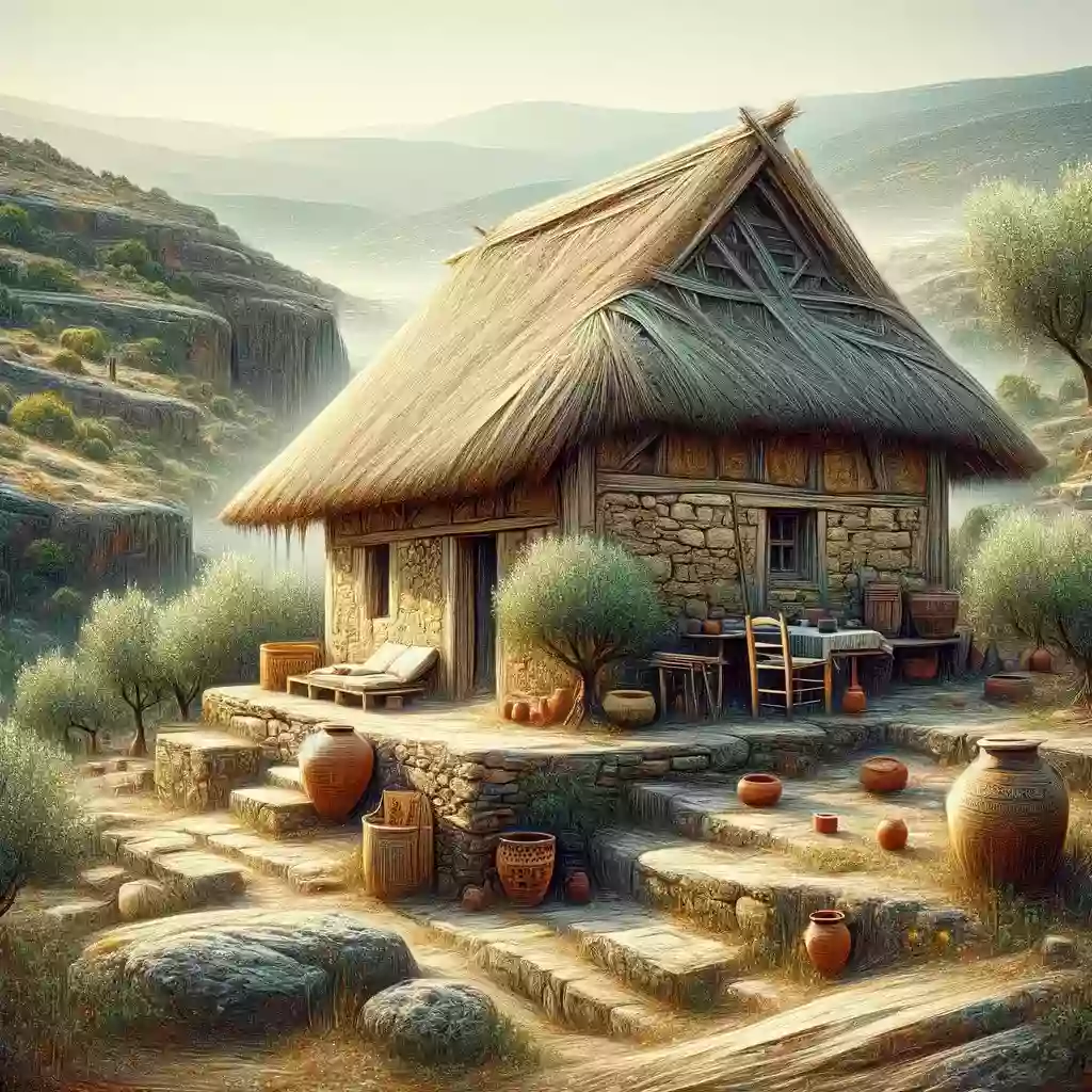 Археологи раскапывают древний дом железного века в Торикосе, Греция, - самый старый из когда-либо найденных.