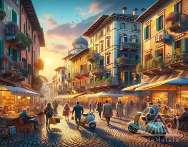 How much do rents cost in 5 cities in northern Italy?