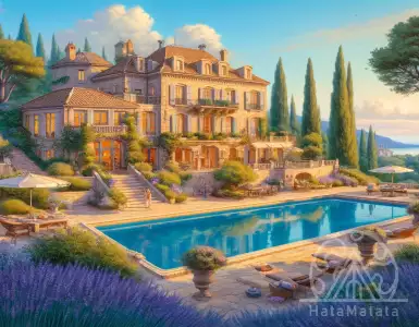 The Kennedy family's house on the French Riviera, priced at31.5 million euro.