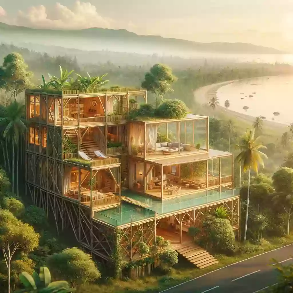 Стивен Кэрнс создает 'расширяемый дом' для быстроразвивающихся городов Индонезии - Новости дизайна