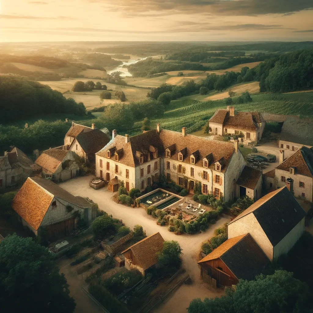 French mansion with renowned restaurant is offered at market value.