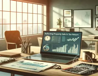 How to process the sale of a home in 2024 on a tax return.