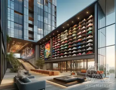 A popular house in Bangkok, Thailand