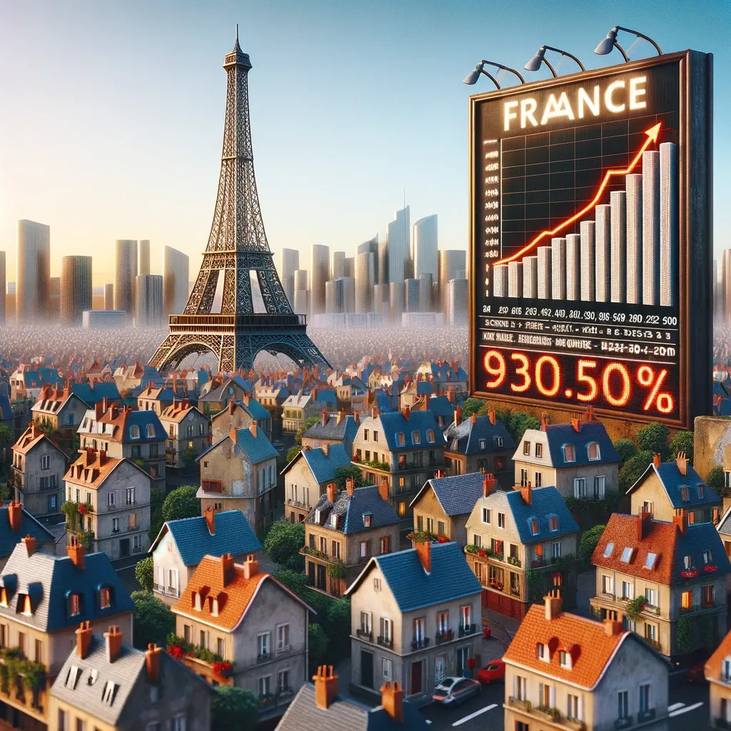 Real estate price growth in France was 7.2% in 2022.