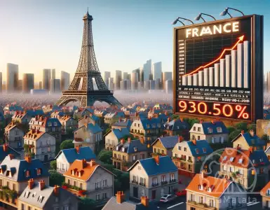 Real estate price growth in France was 7.2% in 2022.