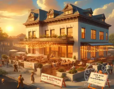 Changes in the operation of Barnard's restaurant and partner house in Greece