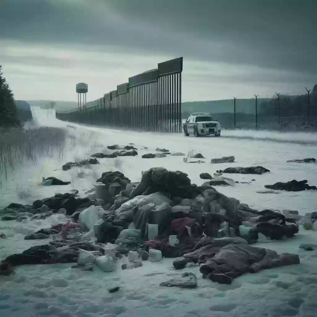 2 detained men are suspected in the deaths of a migrant family at the Canada-US border.