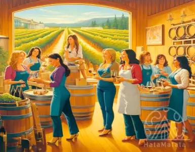 Women Making Wine at Cakebread Cellars, Part Two.
