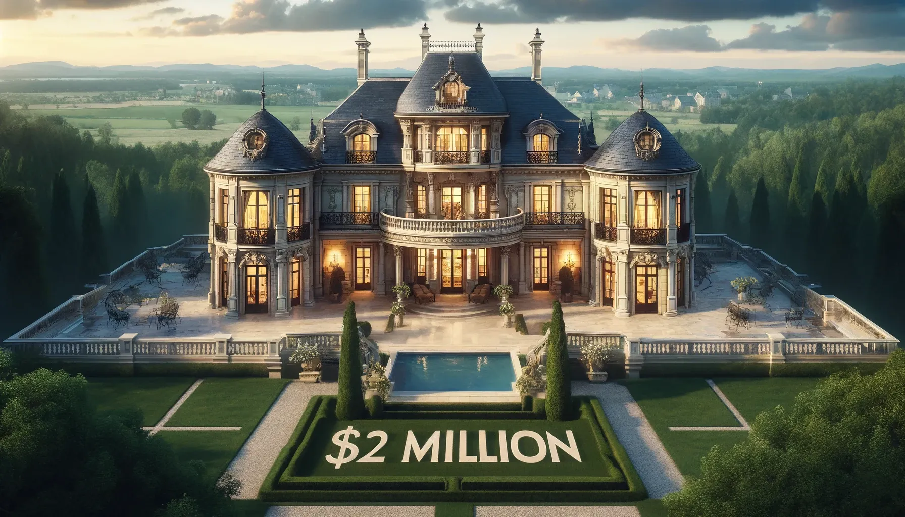 A residence in Richmond Hill with a Versailles atmosphere is reducing its price by 2 million dollars.