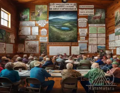 Open meetings of the DPR of Georgia to discuss the deer population.