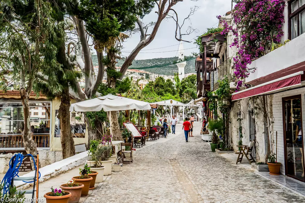 Kalkan on the Mediterranean coast. Antalya Province \ Turkey