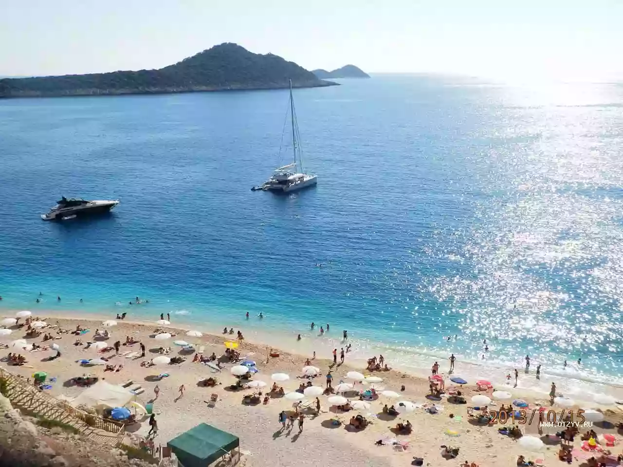 Kalkan on the Mediterranean coast. Antalya Province \ Turkey