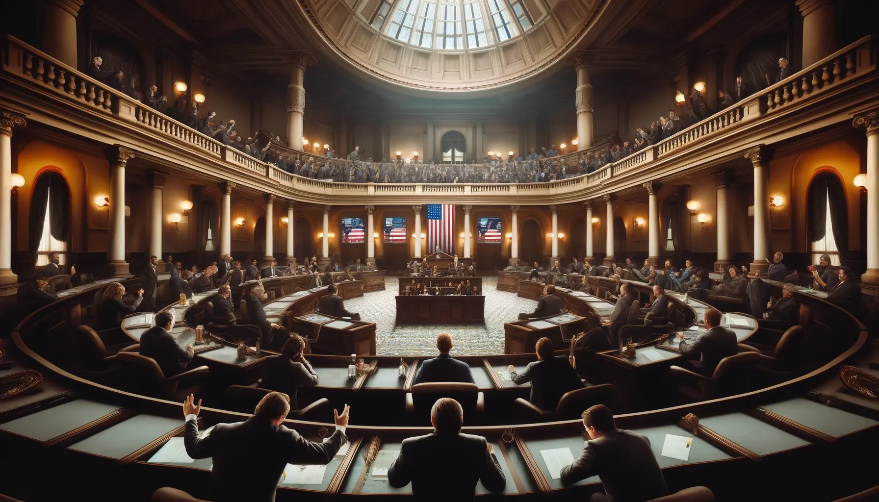 The Georgia House of Representatives is preparing to vote on the legalization of online sports betting.