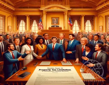 The limit on property tax increases in Georgia, subject to voter approval.