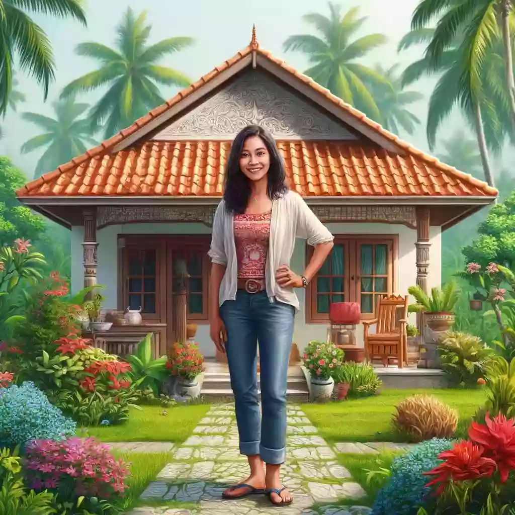 Дом на продажу в Индонезии - с бесплатной женой