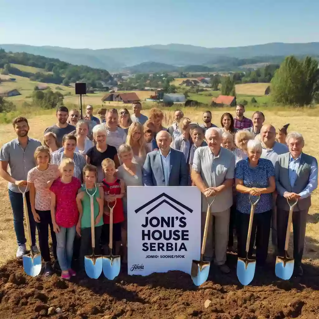 Джони и Друзья начинают строительство Дома Джони в Сербии