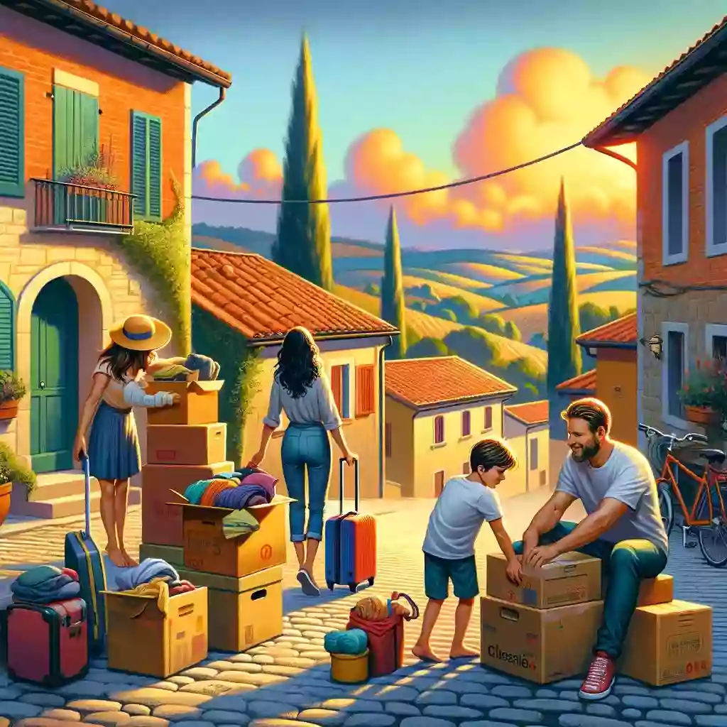 Семья переезжает в Италию, потому что им надоело в США