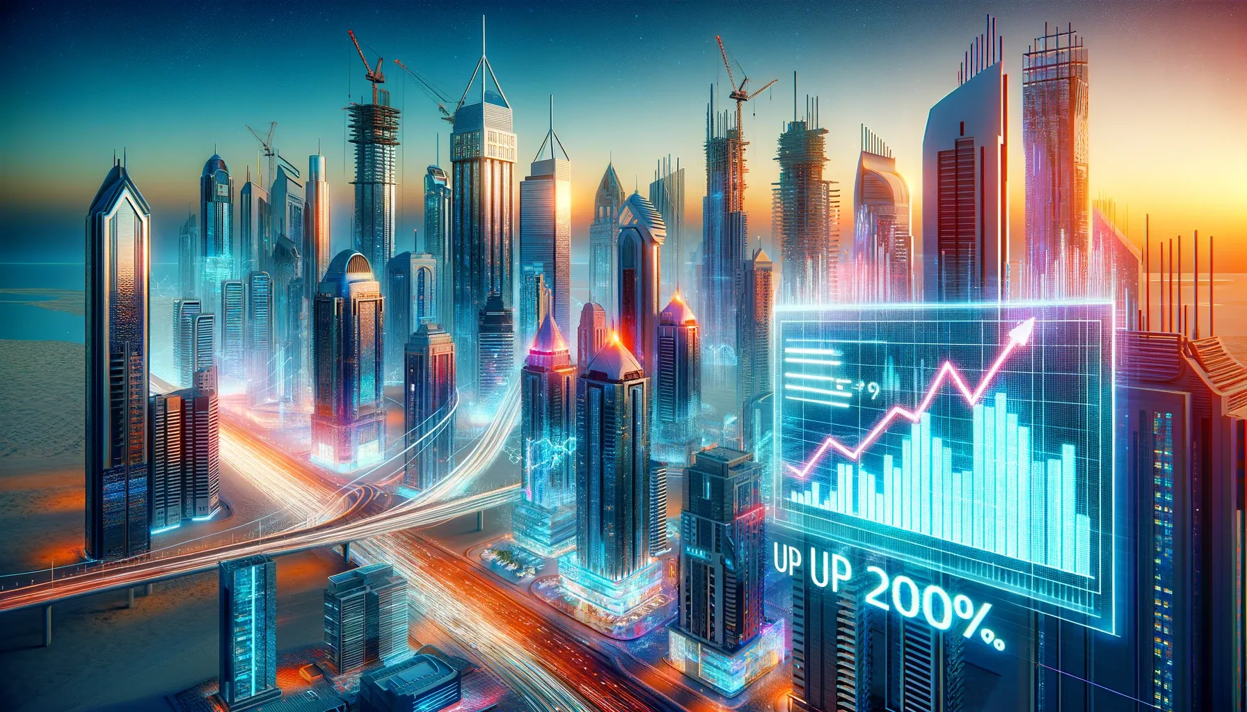 До 200% дохода: дубайская недвижимость становится рынком продавцов, инвесторы используют рост цен.