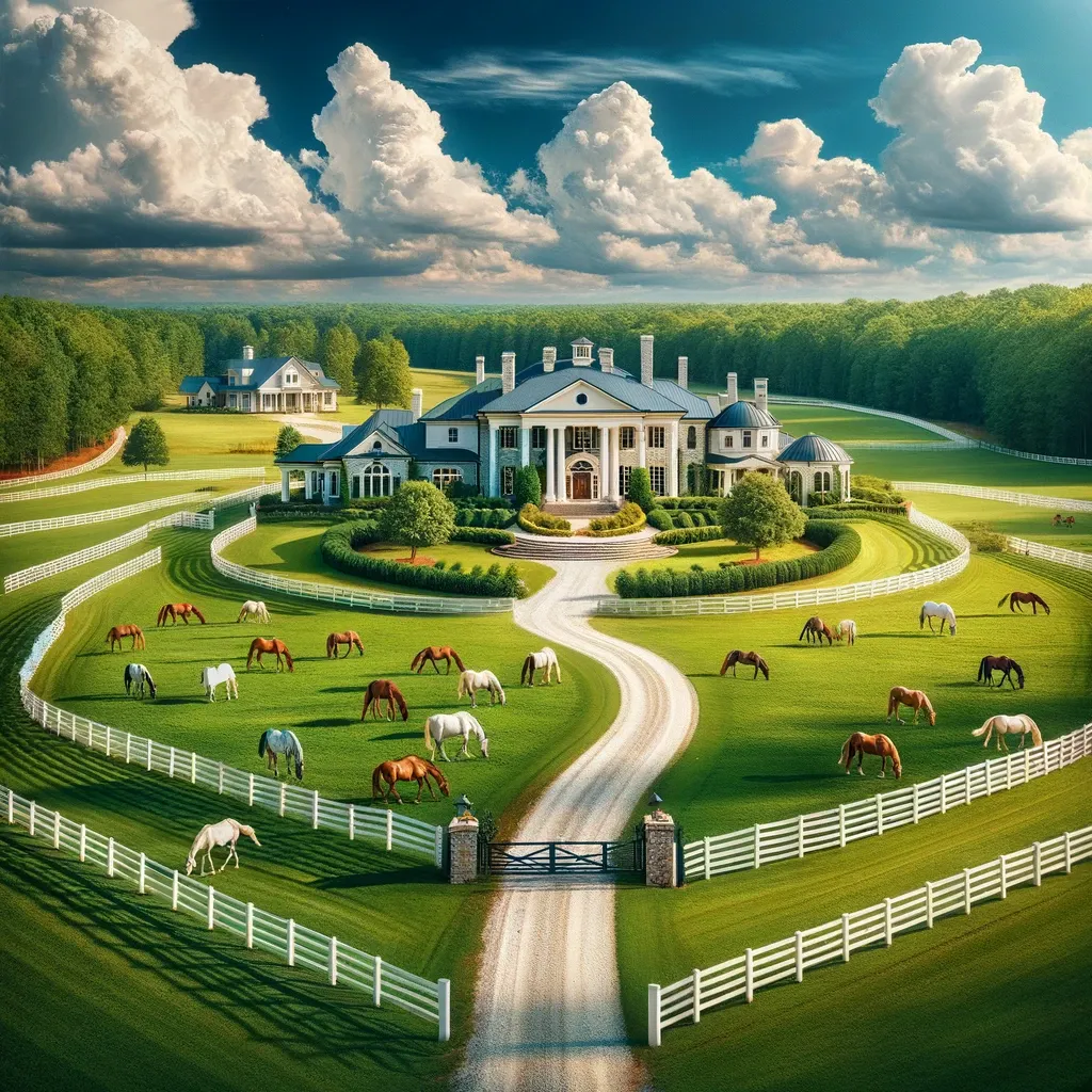 Racetrack estate: $2.4 million for 62 acres in Georgia. What's special about it?