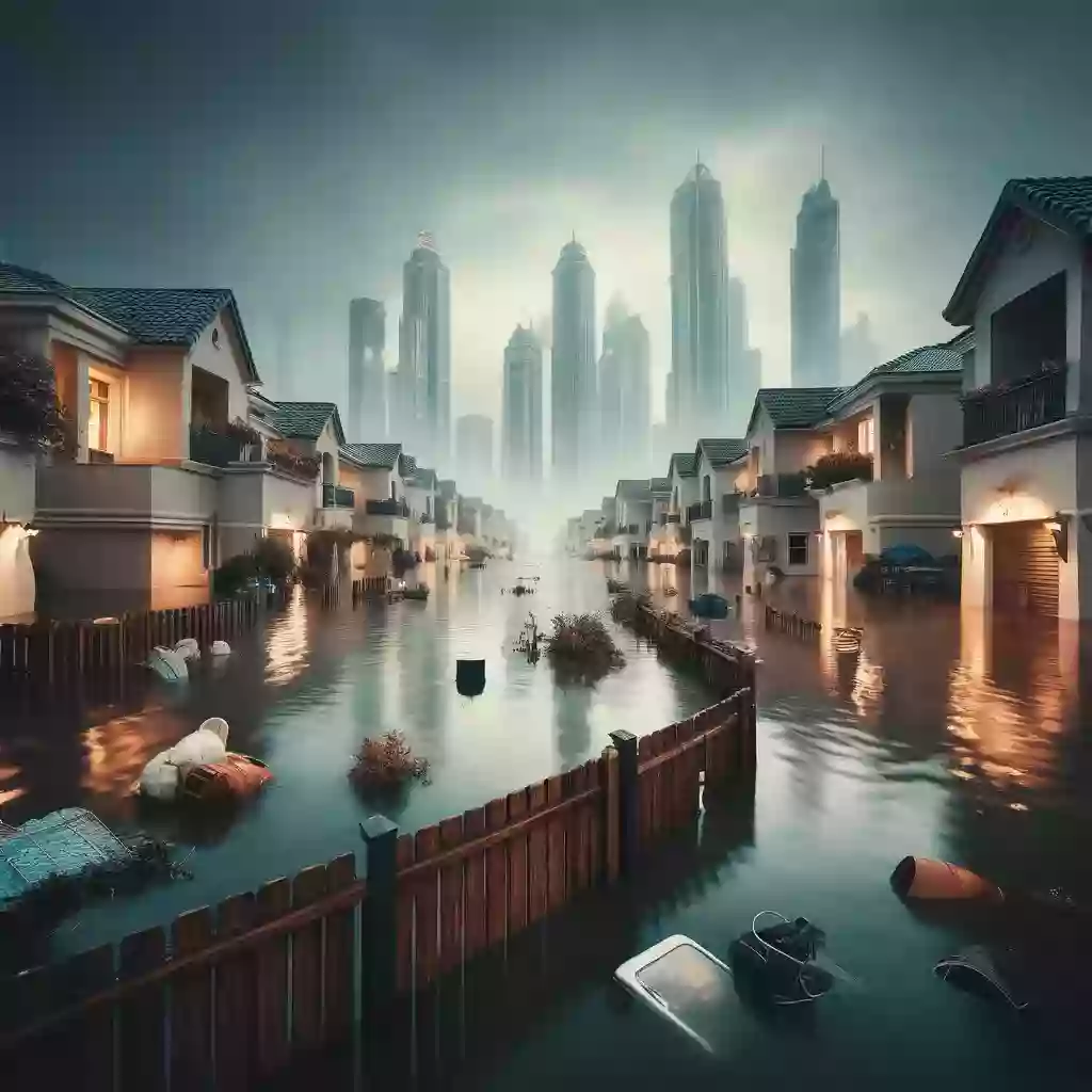 Дожди в ОАЭ: владельцы домов и недвижимости Дубая ремонт ущерба.