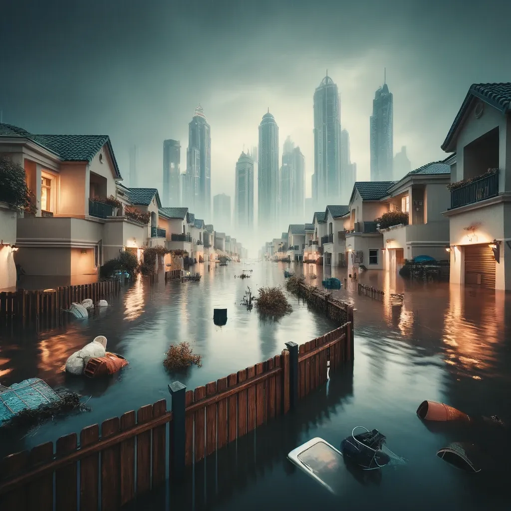 Rain in the UAE: homeowners and property owners in Dubai are repairing the damage.
