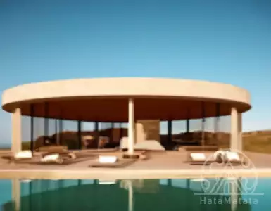 House of the week: A round villa worth $9.3 million, built directly into the slope of a Greek island.