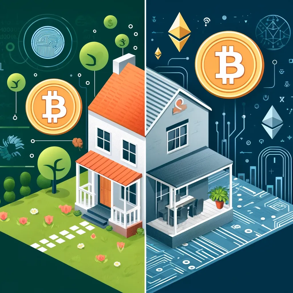 Generation Z and millennials own cryptocurrency and real estate.