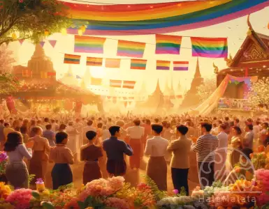 The Lower House of Thailand votes to approve same-sex marriage.
