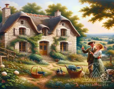 They celebrated their 25th anniversary in Paris and bought a house in the countryside for $100,000. They dream of retiring there.