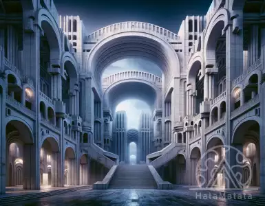 The utopian dream is a thing of the past: The postmodern residential area of Noisy-le-Grand by Ricardo Bofill.