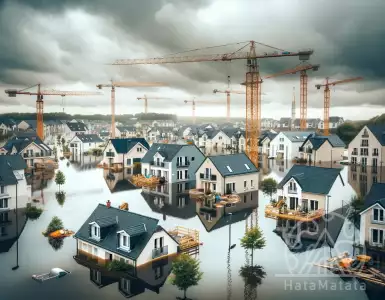 House hunting in France: residents overlook the risk of flooding for the sake of location.