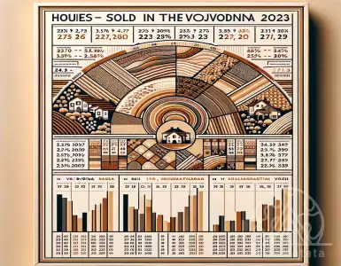 The prices for houses in Serbia start from 400 euros and go up to 4,800,000 euros: people prefer to shop in Vojvodina, and one city