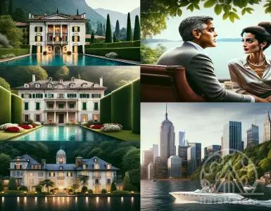 Epic French chateau for $18 million, purchased by George and Amal Clooney - photos.