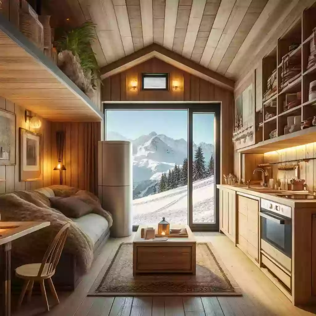 Купите горнолыжную недвижимость во Французских Альпах менее чем за £300 000.
